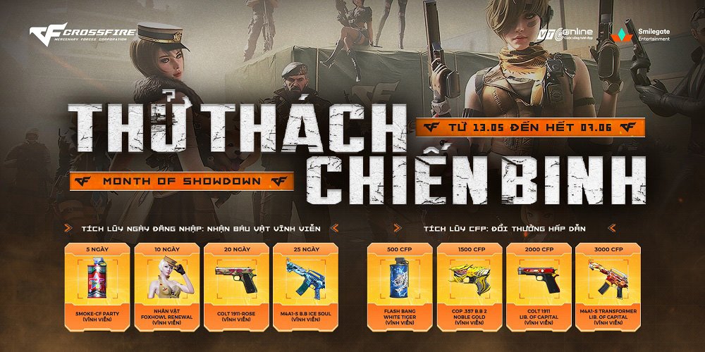 Đột Kích tung chuỗi sự kiện khủng nhất tháng 5