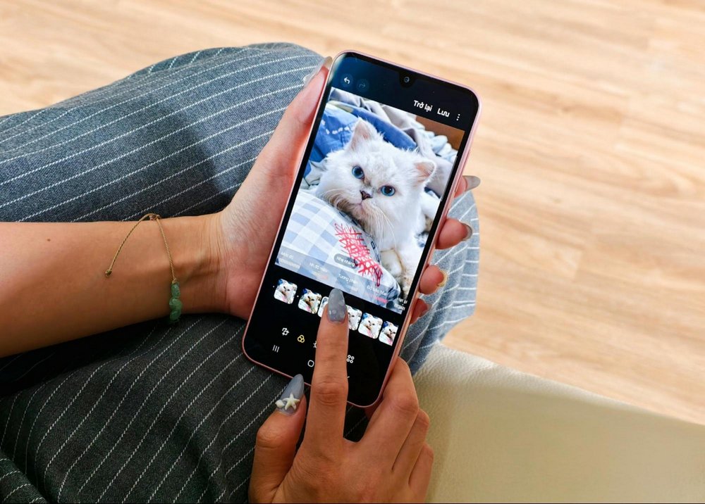 Thăng hạng “kiếp làm sen” với Awesome AI của Galaxy A26 5G
