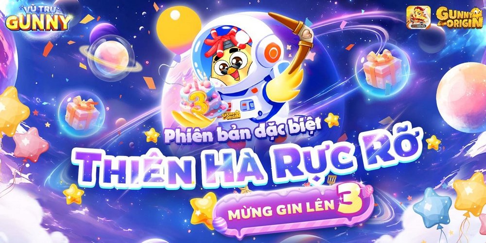 Gunny Origin: Sinh nhật 3 tuổi đầy mãn nhãn