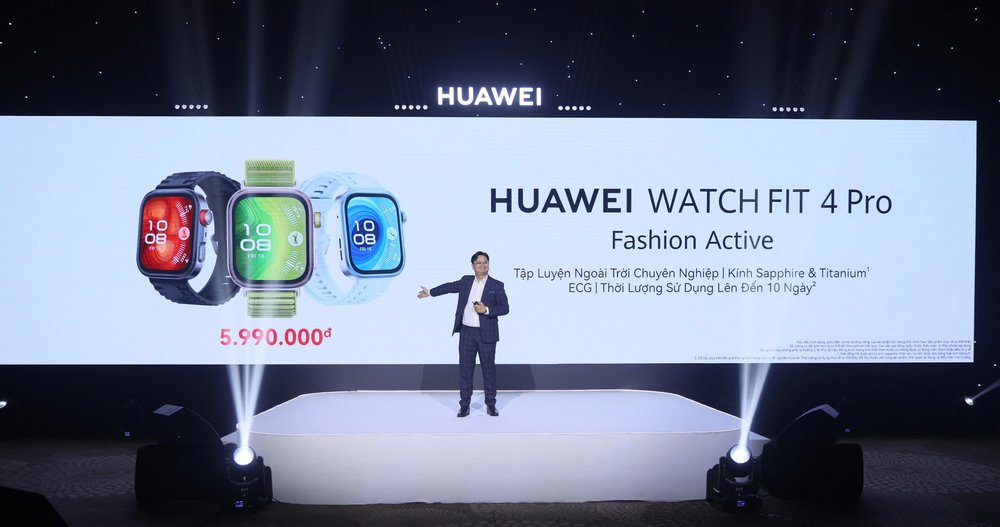HUAWEI WATCH FIT 4 Series cập bến thị trường Việt Nam