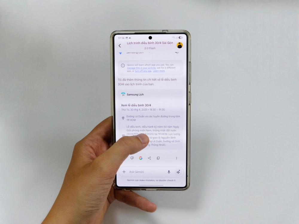 Rực rỡ kỷ niệm 50 năm thống nhất đất nước với Galaxy S25