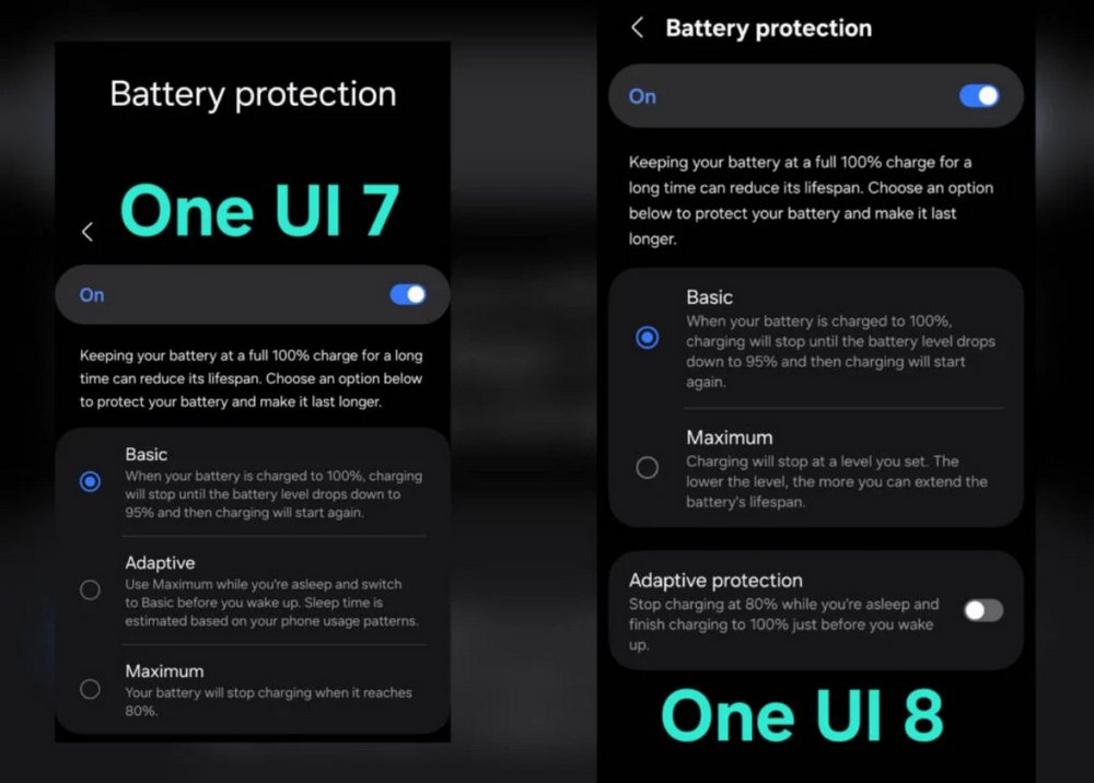 One UI 8 cải tiến tính năng bảo vệ pin trên smartphone Galaxy