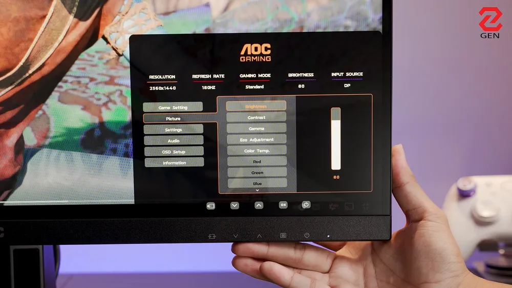 AOC Gaming Q27G40XMN: Trải nghiệm đỉnh cao với giá hời