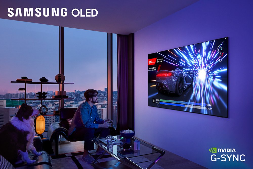 TV Samsung OLED 2025 có khả năng tương thích G-Sync