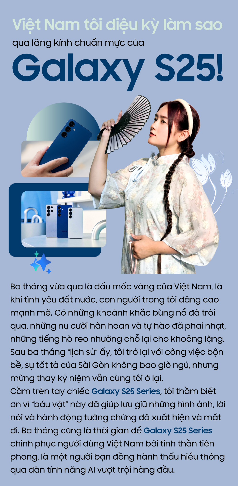 Việt Nam tôi diệu kỳ làm sao qua lăng kính chuẩn mực của Galaxy S25!