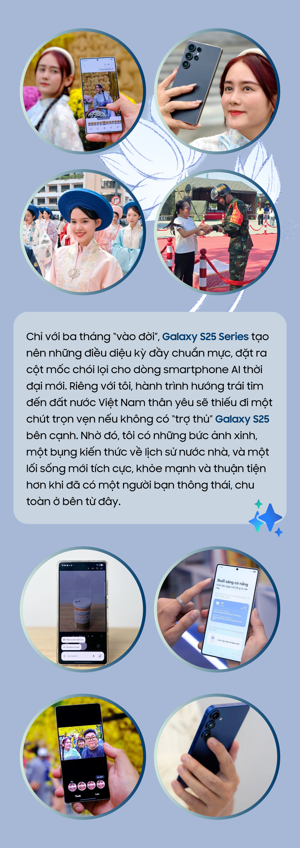 Việt Nam tôi diệu kỳ làm sao qua lăng kính chuẩn mực của Galaxy S25!
