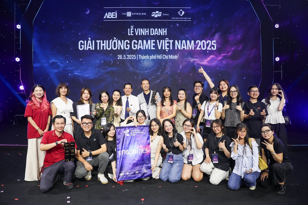 VNGGames giành giải “Nhà phát hành game xuất sắc” 3 năm liên tiếp