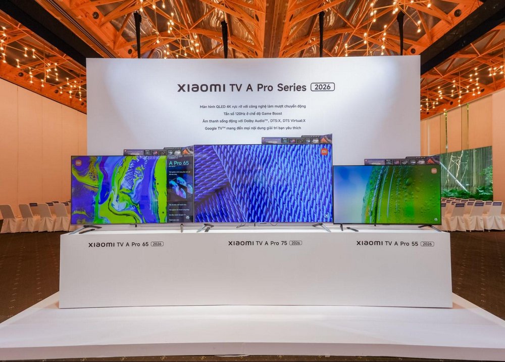 Xiaomi TV A/A Pro Series 2026: Công nghệ giải trí hiện đại cho mọi gia đình