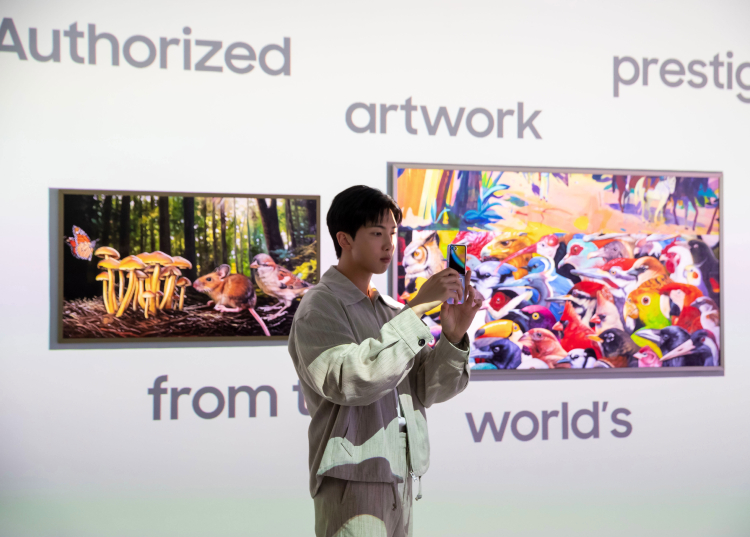 RM (BTS) trở thành Đại sứ Toàn cầu của Samsung Art TV
