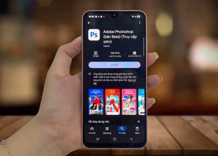 Adobe ra mắt Photoshop miễn phí cho Android