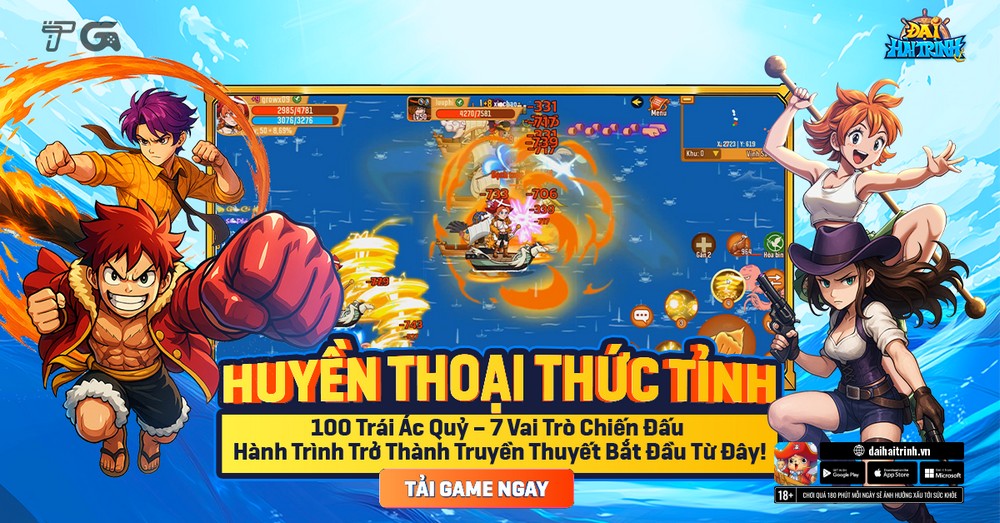 Đại Hải Trình chuẩn bị ra mắt game thủ Việt