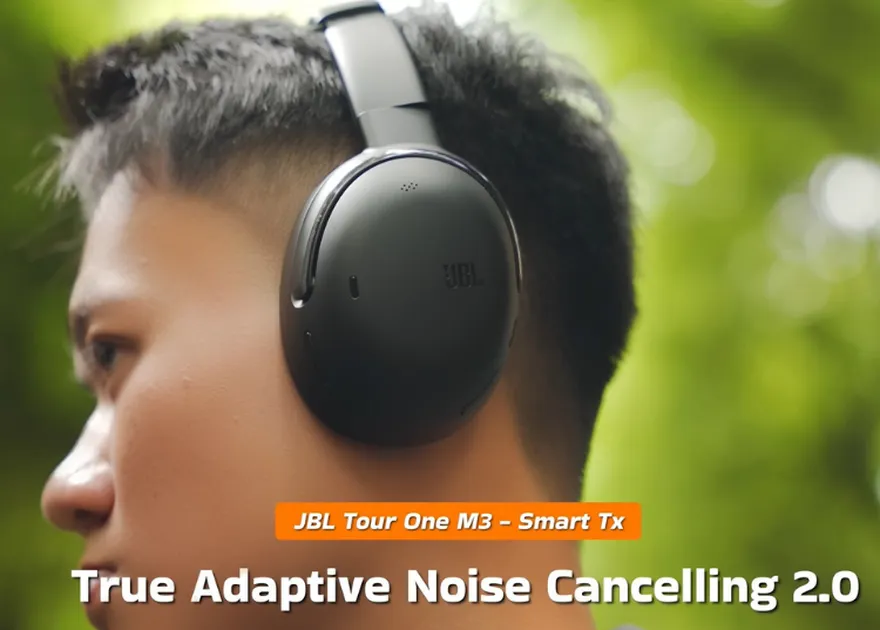 Đánh giá JBL Tour One M3 + Smart TX: Pin 70 giờ