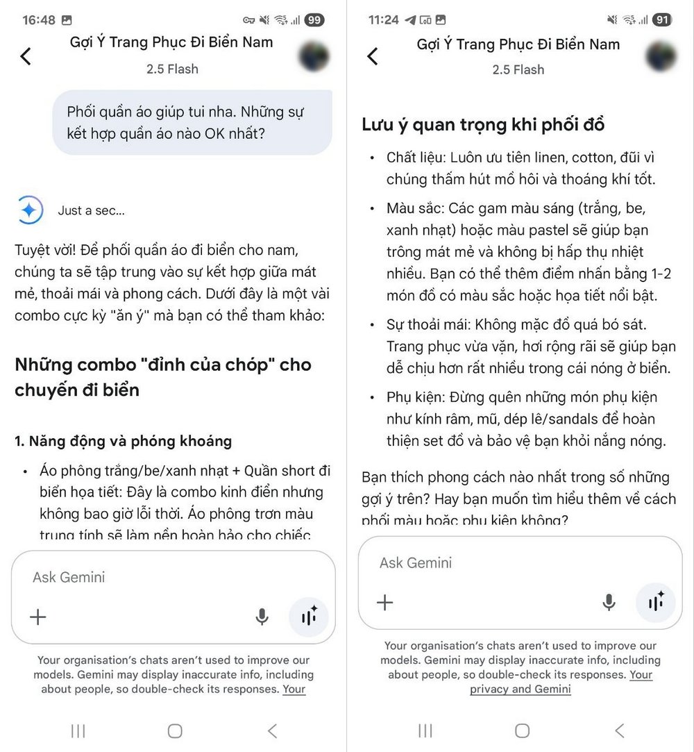 Quẩy tung hè, diện đồ chất chơi nhờ “cặp trợ lý” Circle to Search - Gemini của Galaxy A series