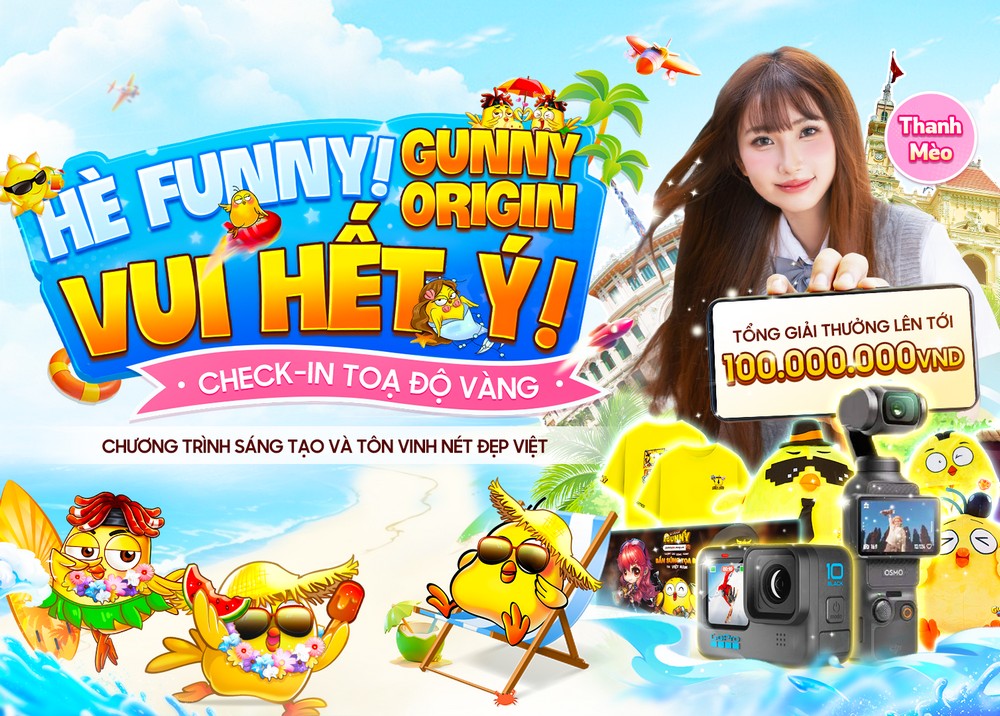Gunny Origin phát động cuộc thi “Check-in Tọa Độ Vàng”: Game thủ trở thành đại sứ văn hóa Việt