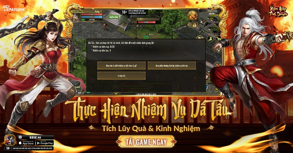 Kiếm Hiệp Tình Duyên Mobile mở Alpha Test 6 Kiếm Hiệp Tình Duyên Mobile mở Alpha Test