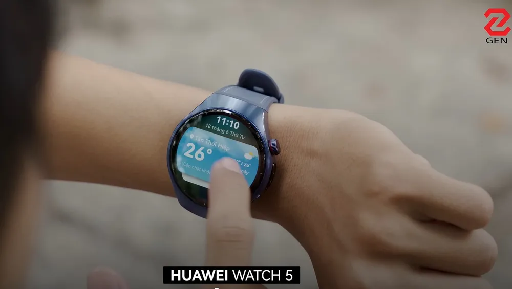 HUAWEI Watch 5: "Trùm" chăm sóc sức khỏe
