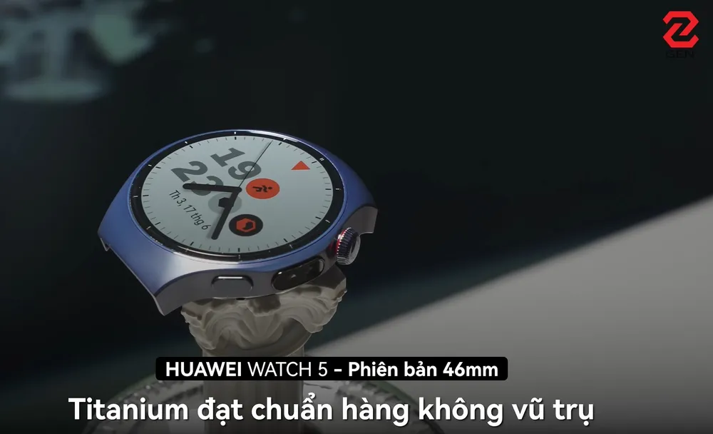 HUAWEI Watch 5: "Trùm" chăm sóc sức khỏe