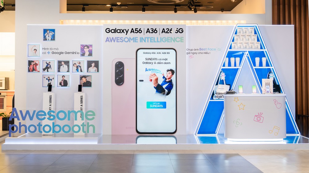Samsung ra mắt Galaxy A56 5G Hồng mới, khuấy động mùa hè cùng HIEUTHUHAI