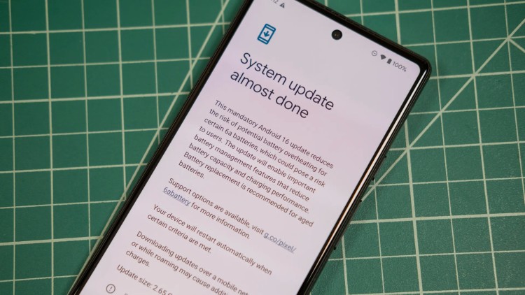 Google Pixel 6a lại phát nổ sau bản vá pin Android 16