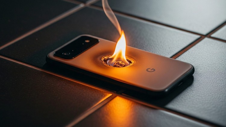 Google Pixel 6a lại phát nổ sau bản vá pin Android 16