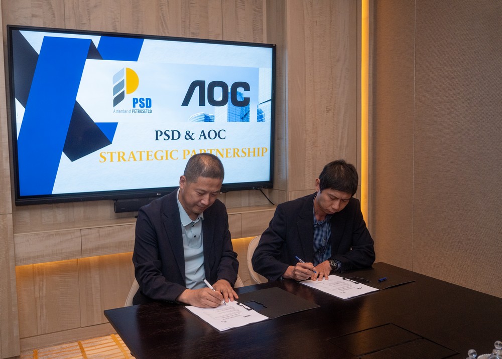 AOC bắt tay PSD, mở rộng thị phần màn hình tại Việt Nam