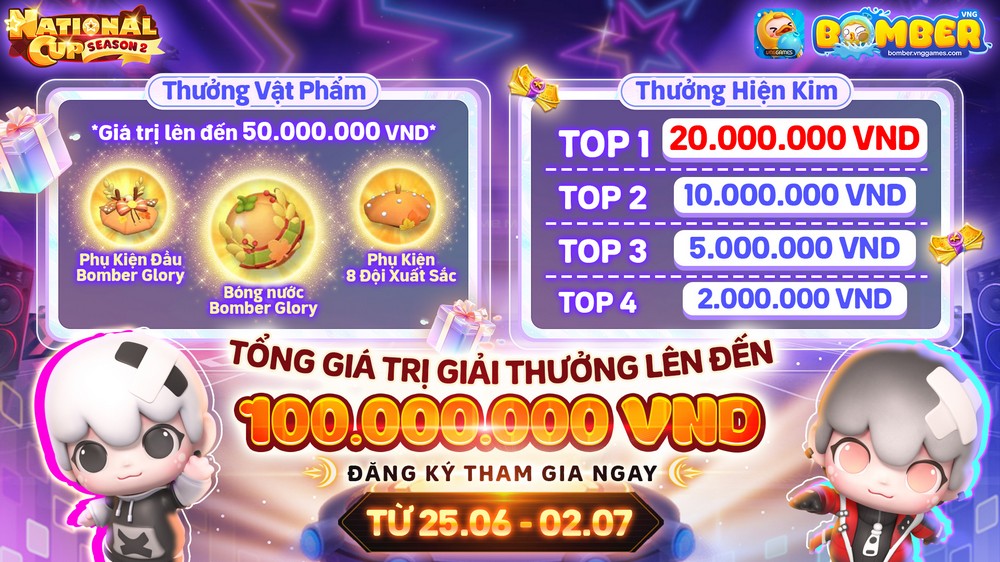 Bomber VNG mừng sinh nhật 1 tuổi với chuỗi sự kiện sôi động và loạt cột mốc ấn tượng