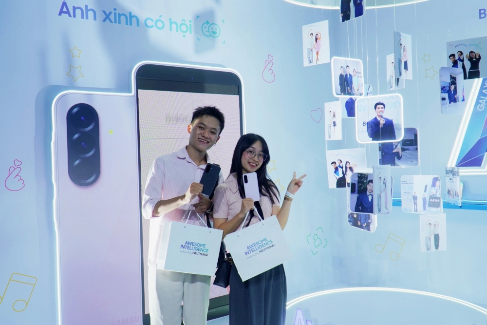 đu idol cùng Galaxy A56 5G