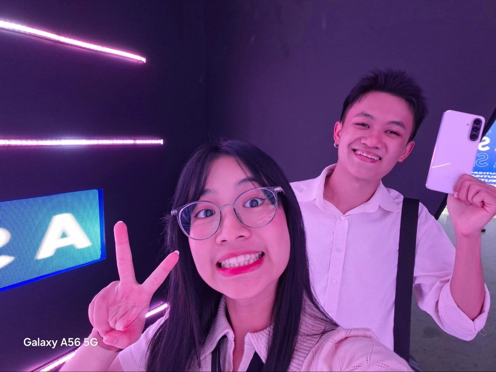đu idol cùng Galaxy A56 5G