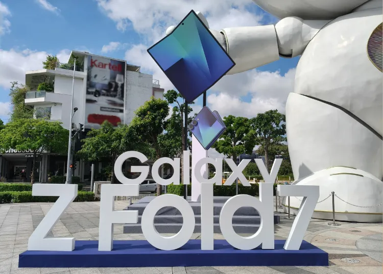 Galaxy Z Fold7 & Flip7 ra mắt: Tha hồ sáng tạo và trải nghiệm cực “wow” tại THISO MALL