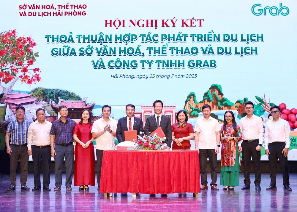 Hải Phòng bắt tay Grab đẩy mạnh chuyển đổi số và quảng bá du lịch