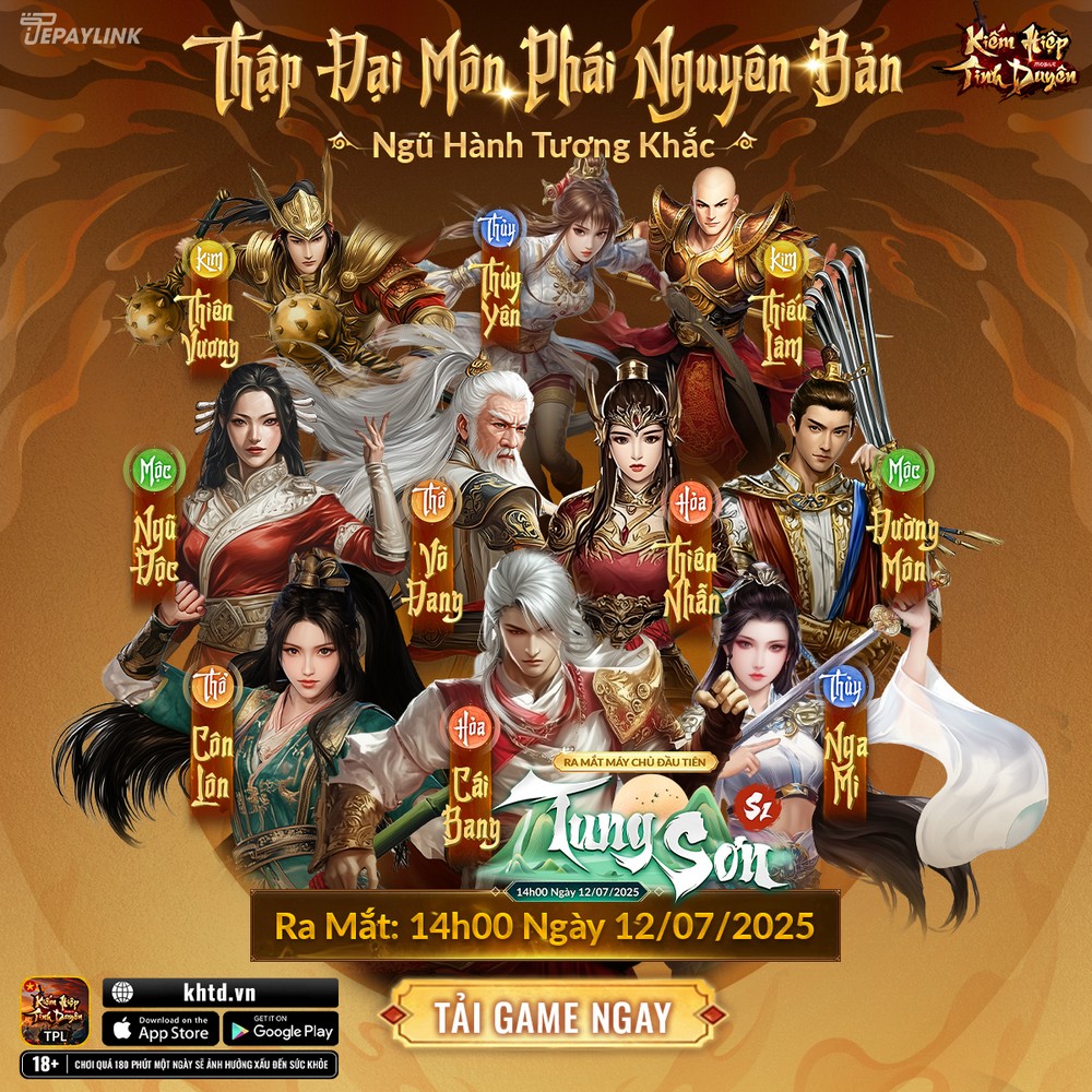 Kiếm Hiệp Tình Duyên mở máy chủ, đón game thủ trải nghiệm 4 Kiếm Hiệp Tình Duyên mở máy chủ, đón game thủ trải nghiệm
