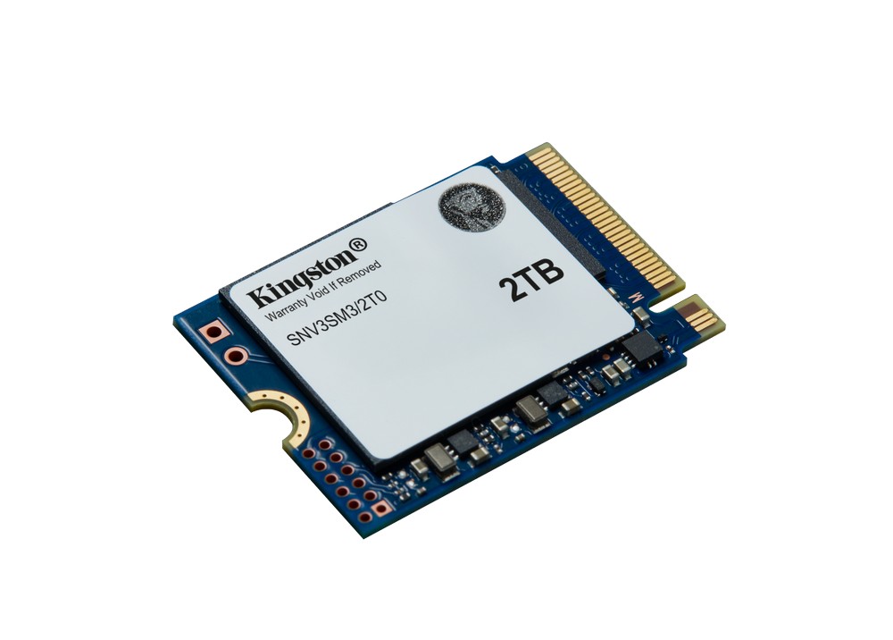 Kingston ra mắt SSD NV3 2230 nhỏ gọn, tốc độ cao cho laptop và máy chơi game