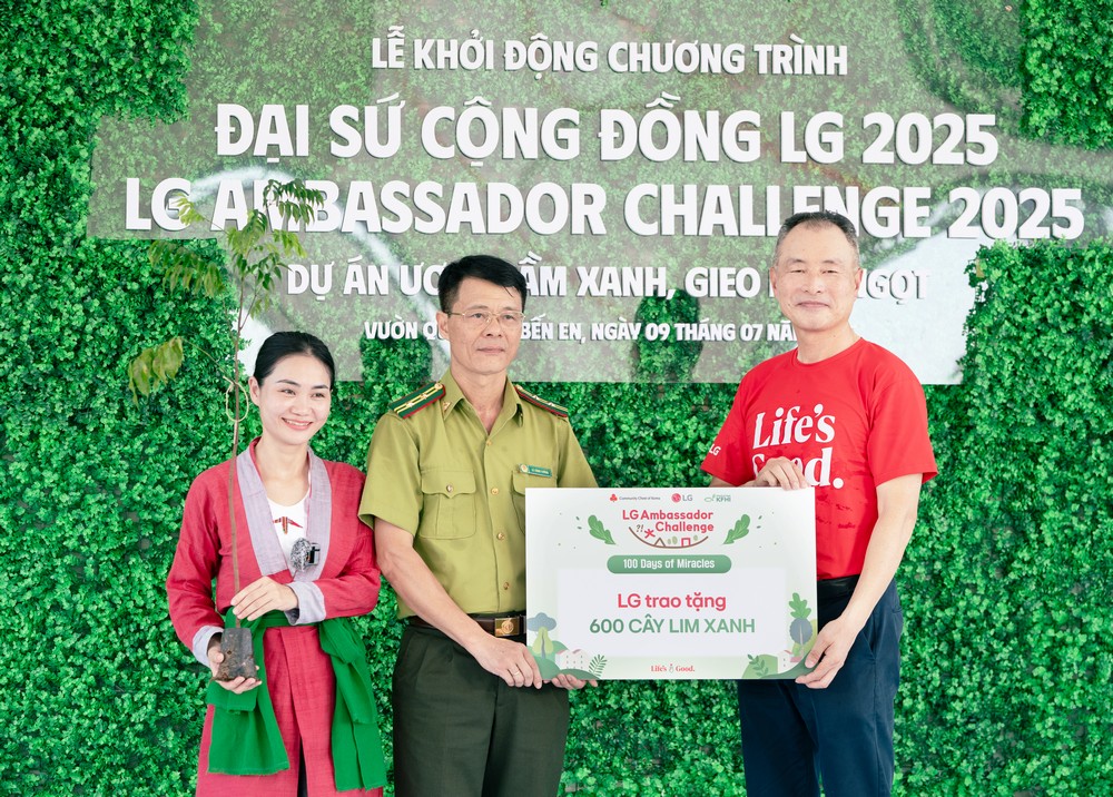 LG triển khai dự án “Ươm mầm xanh, Gieo mật ngọt” tại Thanh Hóa