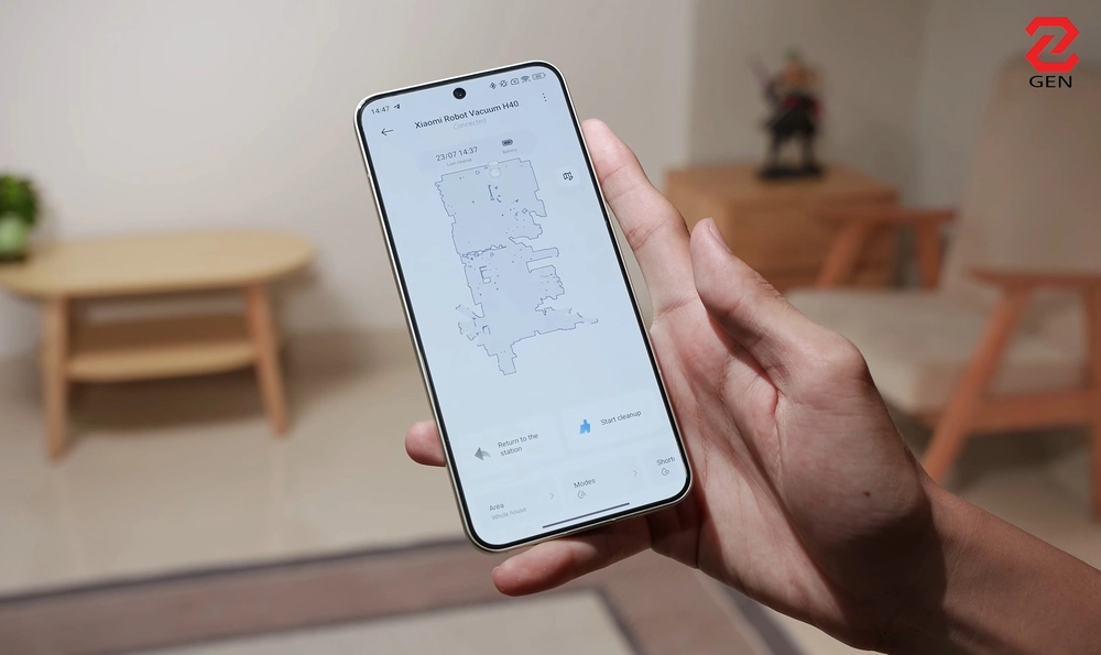 Robot hút bụi lau nhà Xiaomi S40C & H40: Sạch, sang!