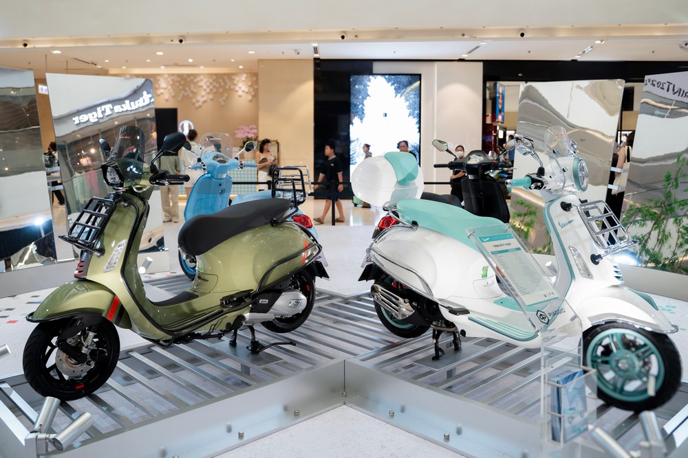 Piaggio tổ chức triển lãm nghệ thuật thiết kế tại TPHCM