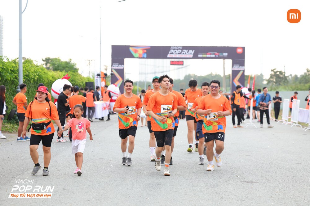Xiaomi POP Run 2025: Hơn 1.600 người tham dự