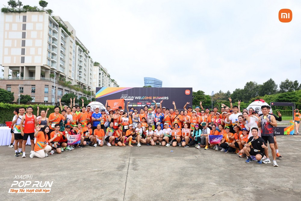 Xiaomi POP Run 2025: Hơn 1.600 người tham dự