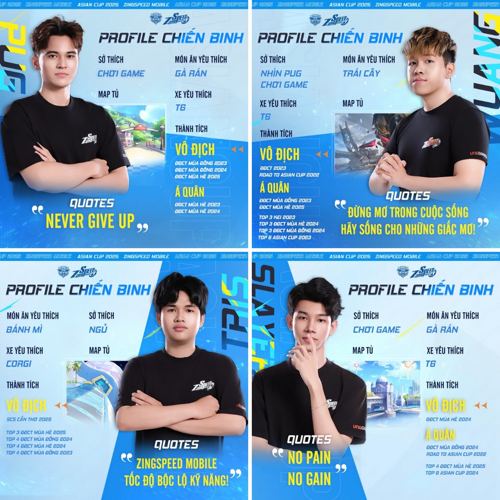 ZingSpeed Mobile Việt Nam sẵn sàng chinh phục Asian Cup 2025 với quyết tâm cao nhất