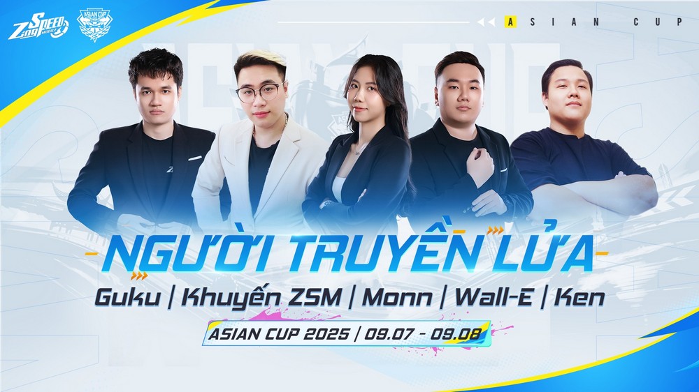 ZingSpeed Mobile Việt Nam sẵn sàng chinh phục Asian Cup 2025 với quyết tâm cao nhất