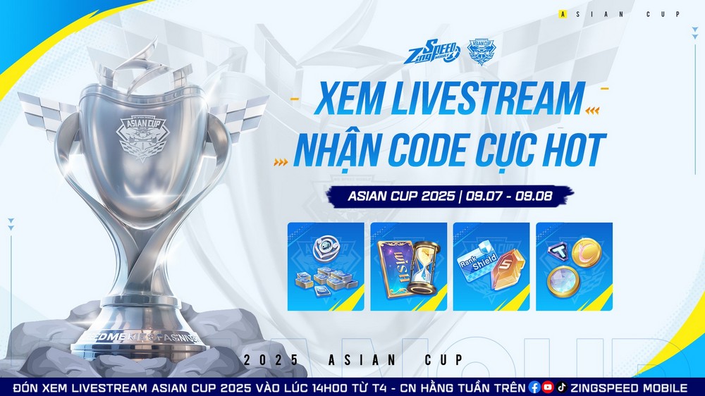 ZingSpeed Mobile Việt Nam sẵn sàng chinh phục Asian Cup 2025 với quyết tâm cao nhất