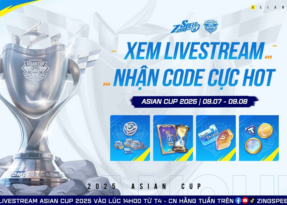 ZingSpeed Mobile Việt Nam sẵn sàng chinh phục Asian Cup 2025 với quyết tâm cao nhất