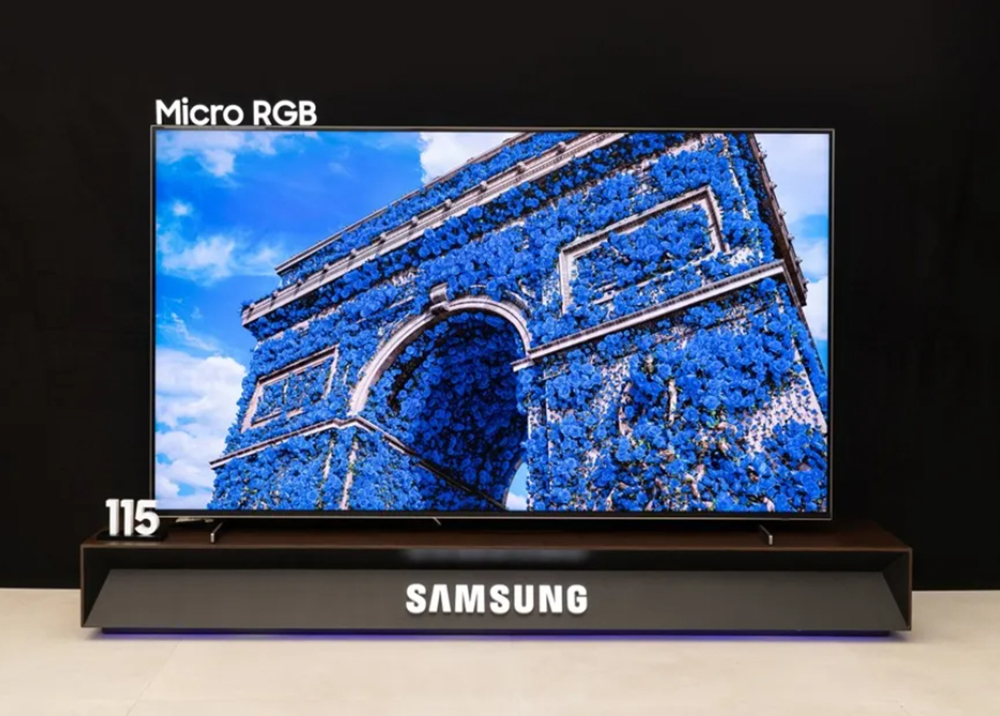 Samsung ra mắt chiếc TV Micro RGB đầu tiên