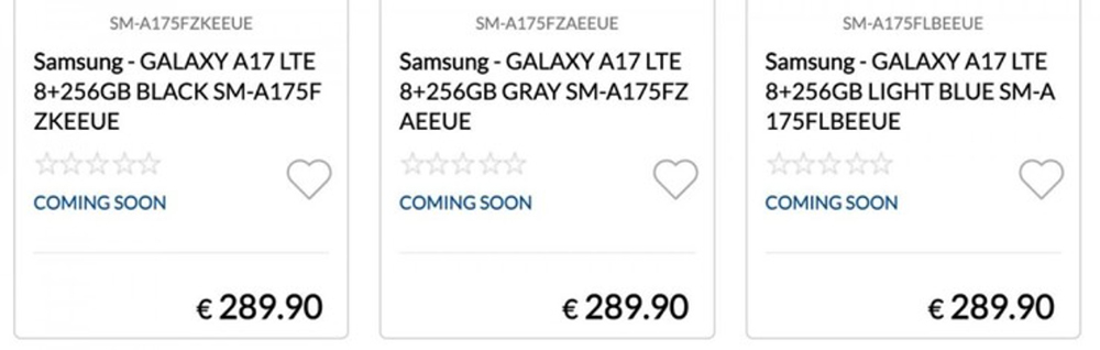 Galaxy A17 sẽ gây thất vọng với cao hơn