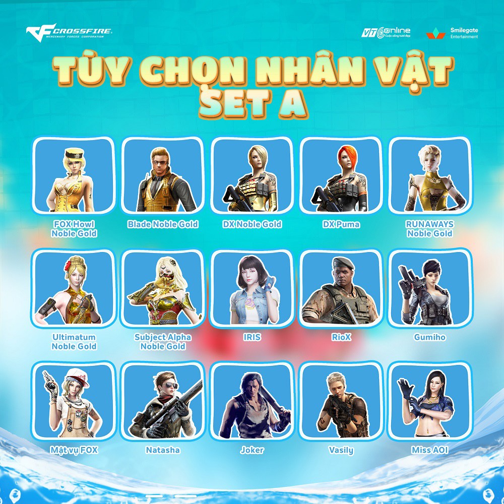 Đột Kích chốt tháng 7 với loạt QCMM giới hạn