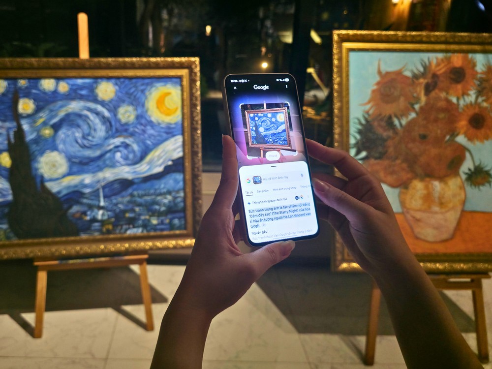 Du hành vũ trụ Van Gogh & Monet: Gemini Live cùng Galaxy A56 5G xóa “mù” nghệ thuật cho Gen Z