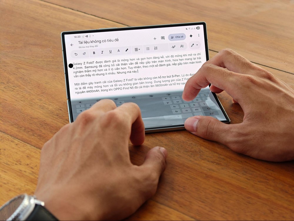 2 ngày 1 đêm “vượt bão” deadline tại Phú Quốc cùng Galaxy Z Fold7: Yên tâm, có Gemini Live lo hết!