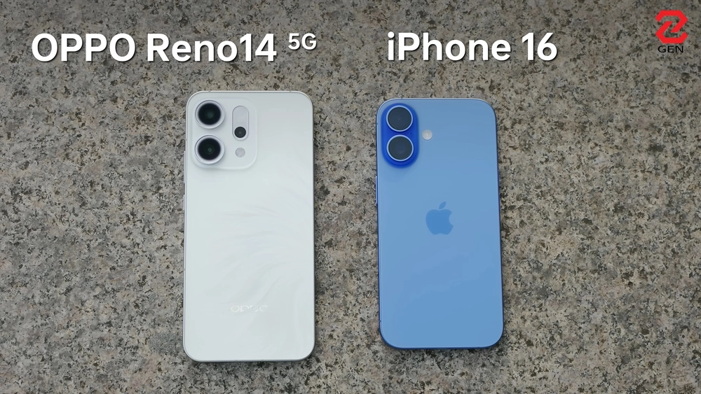 OPPO Reno14 vs iPhone 16: Cùng tầm tiền, chọn máy nào tốt nhất?