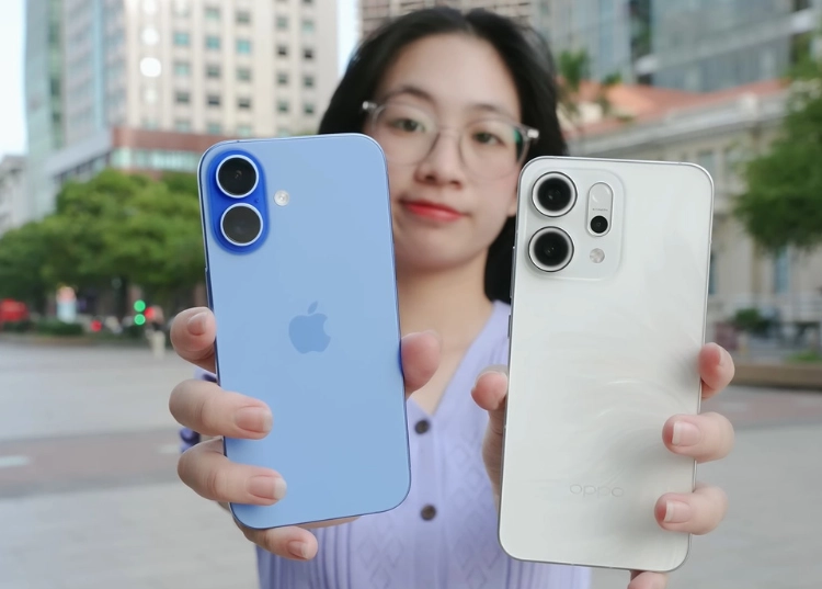 OPPO Reno14 vs iPhone 16: Cùng tầm tiền, chọn máy nào tốt nhất?