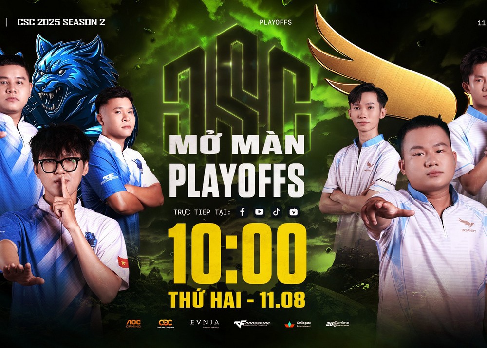 Playoffs CSC 2025 Mùa 2: Những cú sốc chấn động