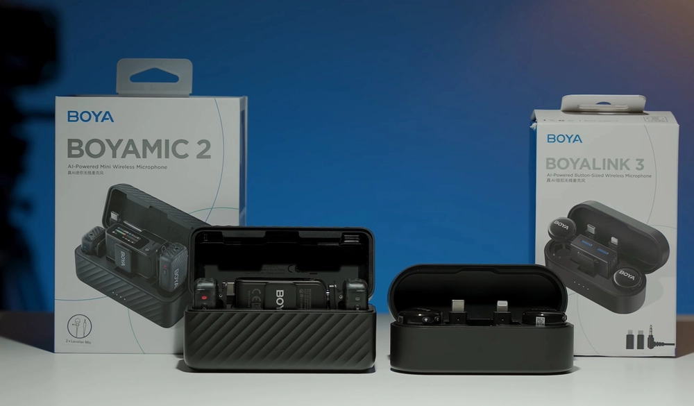 BOYAMIC 2 & BOYA LINK 3: Nhiều tính năng thông minh